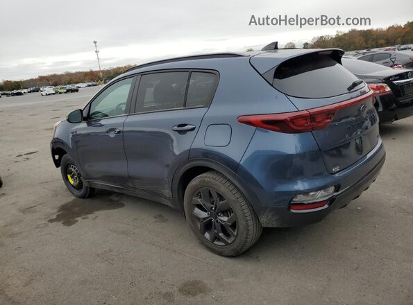 KNDP6CAC2N7011555 2022 KIA SPORTAGE Blue Tył lewy