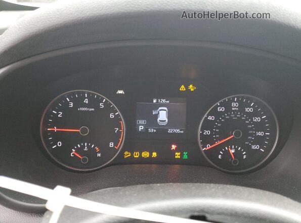 KNDP6CAC2N7011555 2022 KIA SPORTAGE Blue Widok zestawu wskaźników