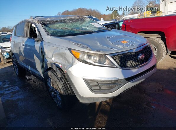 KNDPB3AC2G7811268 2016 KIA SPORTAGE Silver Delantero derecho