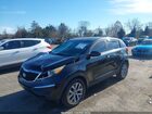 2016 Kia Sportage Lx Black vin: KNDPB3AC2G7850376