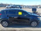2016 Kia Sportage Lx Black vin: KNDPB3AC2G7850376
