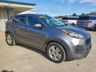 2017 Kia Sportage Lx Gray vin: KNDPM3AC2H7073368