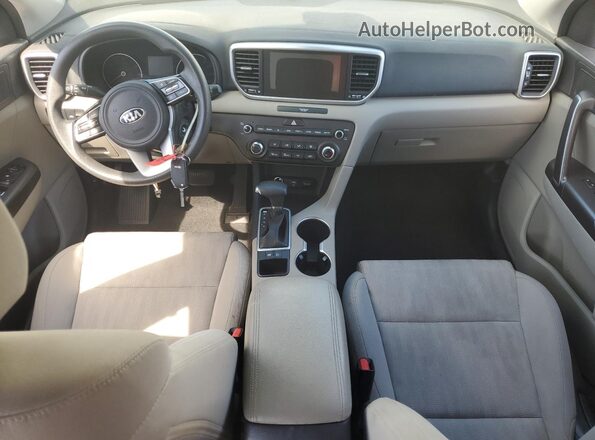 KNDPM3AC7M7849729 2021 KIA SPORTAGE Белый Вид панели приборов
