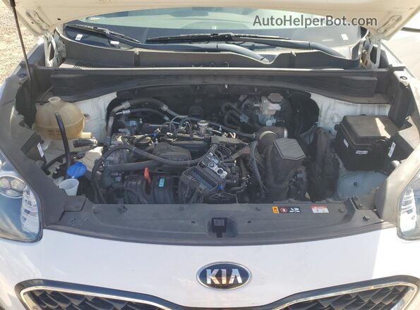KNDPM3AC7M7849729 2021 KIA SPORTAGE Белый Вид подкапотного пространства