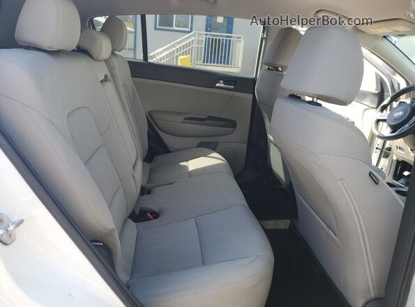 KNDPM3AC7M7849729 2021 KIA SPORTAGE Белый Вид задней части салона