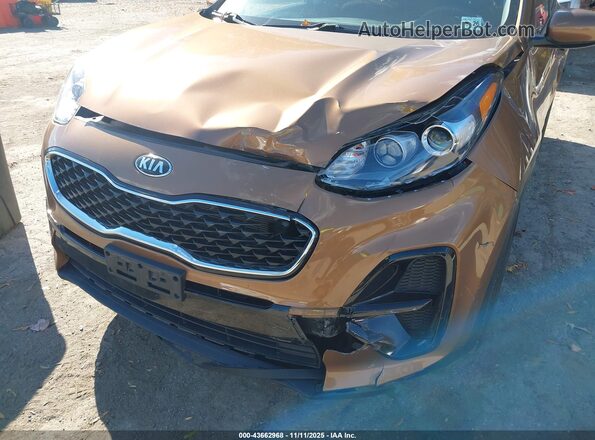 KNDPM3AC7M7852114 2021 KIA SPORTAGE Коричневый Вид спереди