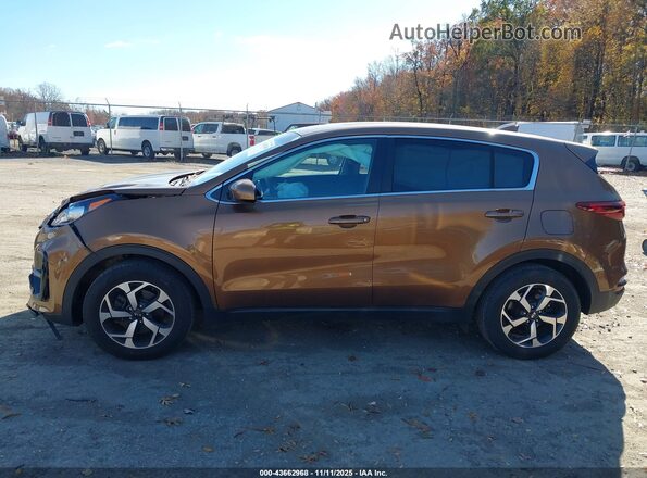 KNDPM3AC7M7852114 2021 KIA SPORTAGE Коричневый Панорамный вид салона 360°