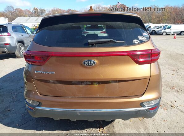 KNDPM3AC7M7852114 2021 KIA SPORTAGE Коричневый 