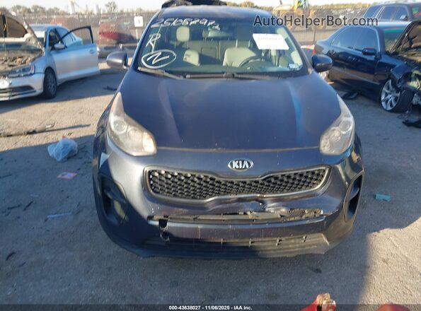 KNDPM3AC9K7562583 2019 KIA SPORTAGE Gray Widok zestawu wskaźników