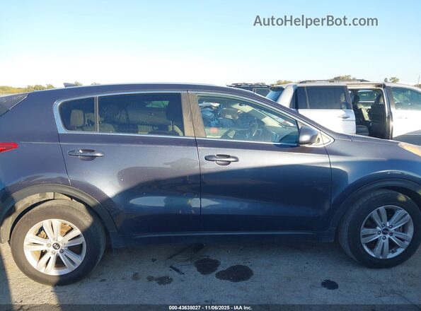 KNDPM3AC9K7562583 2019 KIA SPORTAGE Gray Widok wnętrza z tyłu