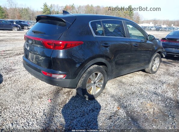 KNDPMCAC0K7575609 2019 KIA SPORTAGE Черный Задняя правая четверть