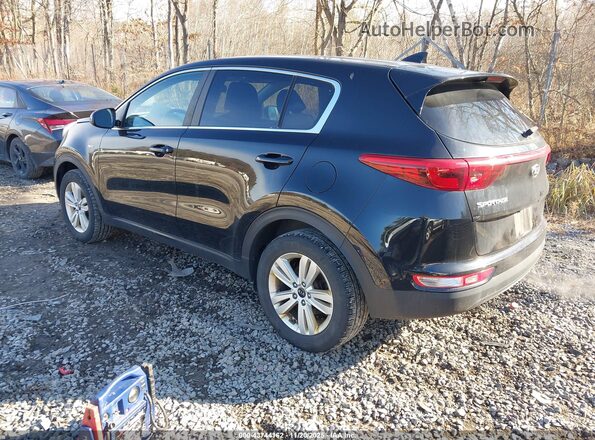 KNDPMCAC0K7575609 2019 KIA SPORTAGE Черный Задняя левая четверть