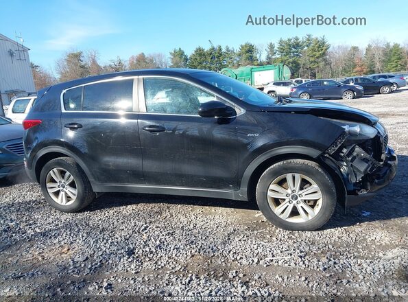 KNDPMCAC0K7575609 2019 KIA SPORTAGE Черный Вид задней части салона