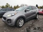 2018 Kia Sportage Lx Серебряный vin: KNDPMCACXJ7372001