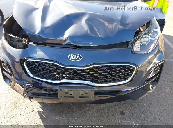 KNDPMCACXM7942535 2021 KIA SPORTAGE Dark Blue წინა ხედი