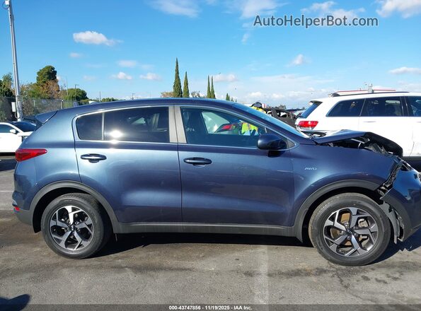 KNDPMCACXM7942535 2021 KIA SPORTAGE Dark Blue სალონის 360-გრადუსიანი ხედი