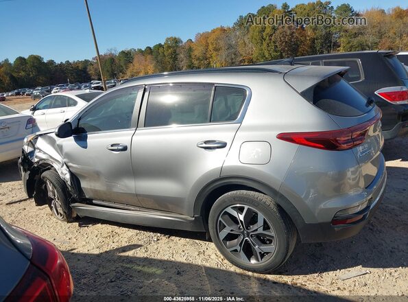 KNDPN3AC3M7908370 2021 KIA SPORTAGE Серый Панорамный вид салона 360°