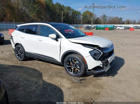 KNDPVCDG1R7163656 2024 KIA SPORTAGE HYBRID White Przód prawy