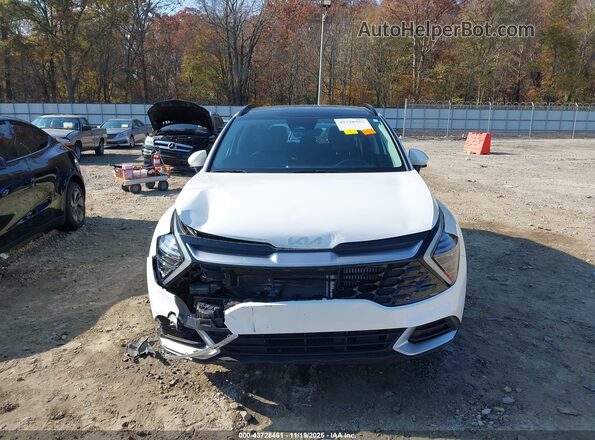 KNDPVCDG1R7163656 2024 KIA SPORTAGE HYBRID White Widok zestawu wskaźników