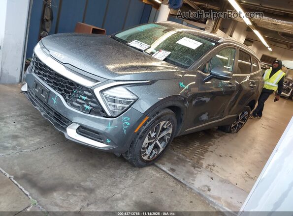 KNDPVCDG2S7234899 2025 KIA SPORTAGE HYBRID Серый Передняя левая четверть