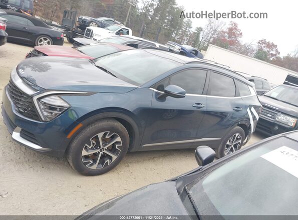 KNDPVCDG7R7155612 2024 KIA SPORTAGE HYBRID Dark Blue Панорамный вид салона 360°