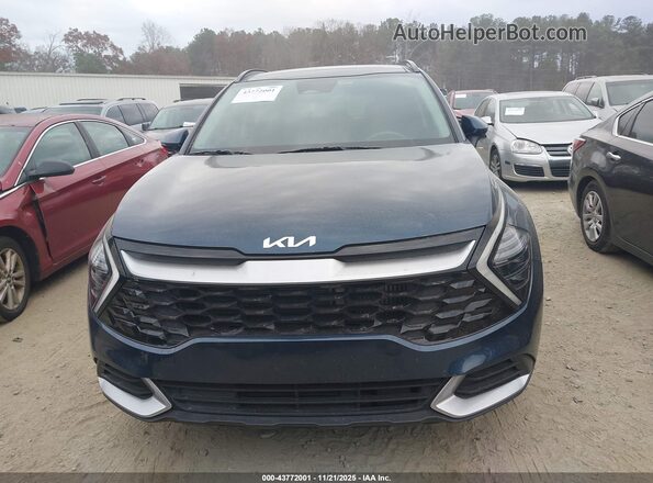 KNDPVCDG7R7155612 2024 KIA SPORTAGE HYBRID Dark Blue Вид щитка приборов