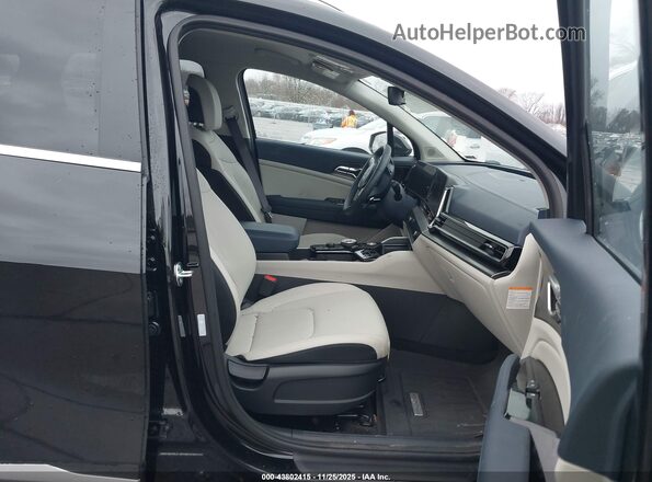 KNDPVCDG8S7247625 2025 KIA SPORTAGE HYBRID Черный Вид салона спереди