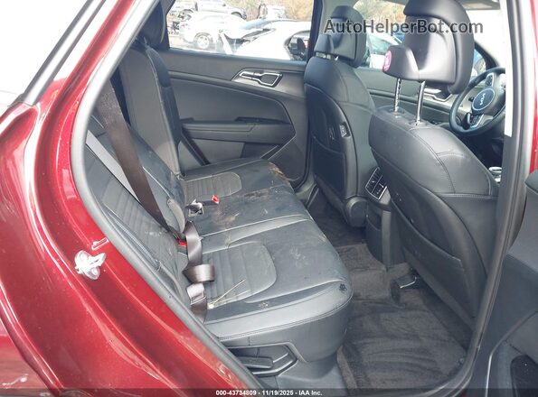 KNDPXCDG4S7213191 2025 KIA SPORTAGE HYBRID Бордовый Вид наклейки с VIN-кодом
