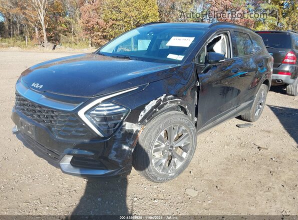 KNDPXCDG8R7128137 2024 KIA SPORTAGE HYBRID Черный Вид спереди