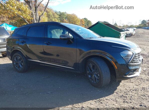 KNDPXCDG8R7128137 2024 KIA SPORTAGE HYBRID Черный Вид задней части салона
