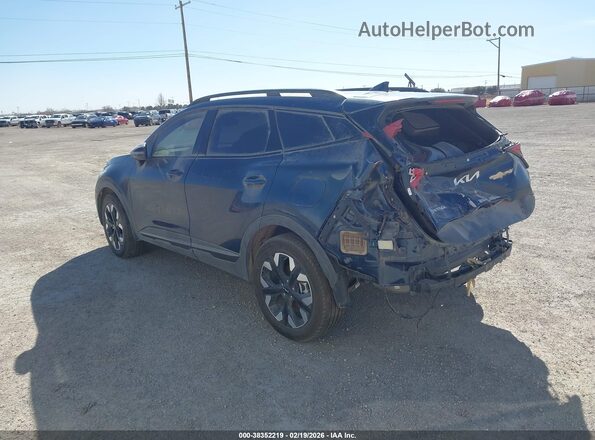 KNDPYDAH2P7093303 2023 KIA SPORTAGE PLUG-IN HYBRID Dark Blue Задняя левая четверть