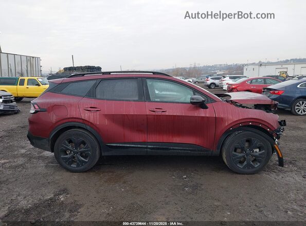 KNDPYDDHXS7205396 2025 KIA SPORTAGE PLUG-IN HYBRID Красный Панорамный вид салона 360°