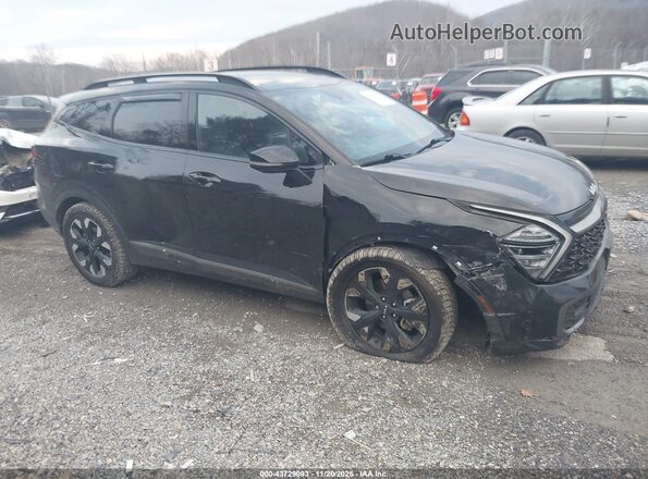 KNDPZDAH6P7088697 2023 KIA SPORTAGE PLUG-IN HYBRID Black Передня права чверть