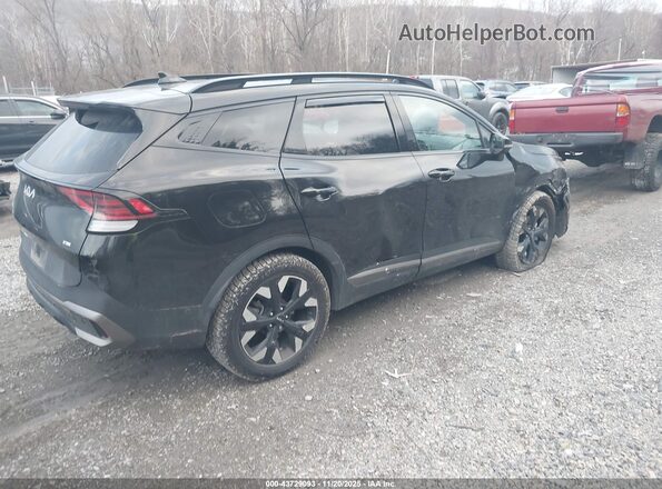 KNDPZDAH6P7088697 2023 KIA SPORTAGE PLUG-IN HYBRID Black Задня права чверть