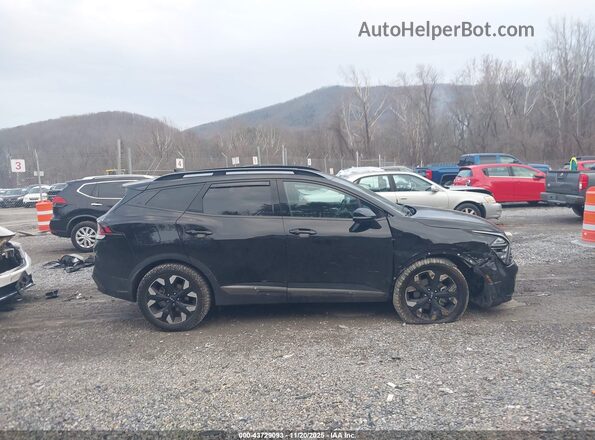 KNDPZDAH6P7088697 2023 KIA SPORTAGE PLUG-IN HYBRID Black Вид задньої частини салону