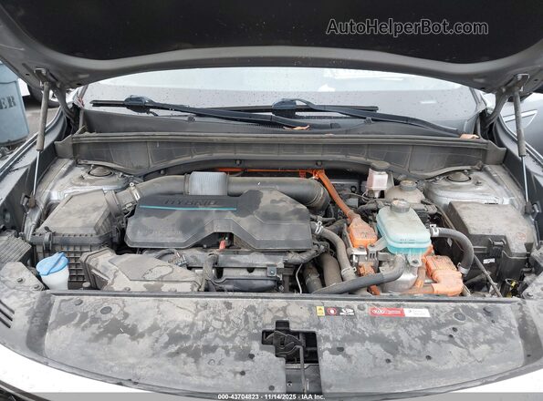 KNDRG4LG3M5055151 2021 KIA SORENTO HYBRID Серебряный Вид сзади