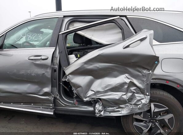 KNDRG4LG3M5055151 2021 KIA SORENTO HYBRID Серебряный Вид спереди