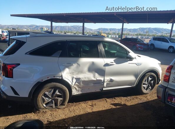 KNDRH4LG2M5035468 2021 KIA SORENTO HYBRID Белый Вид задней части салона