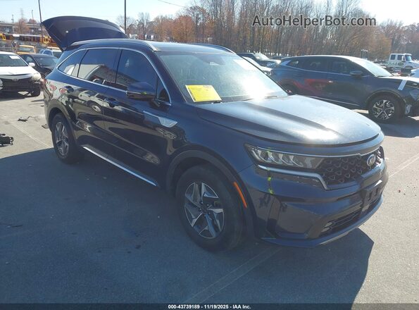 KNDRH4LG8M5019775 2021 KIA SORENTO HYBRID Black Przód prawy