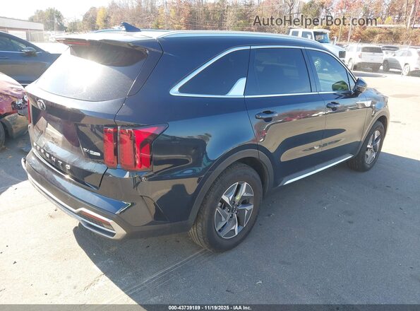 KNDRH4LG8M5019775 2021 KIA SORENTO HYBRID Black Tył prawy