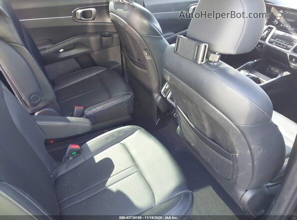 KNDRH4LG8M5019775 2021 KIA SORENTO HYBRID Black Widok naklejki z numerem VIN