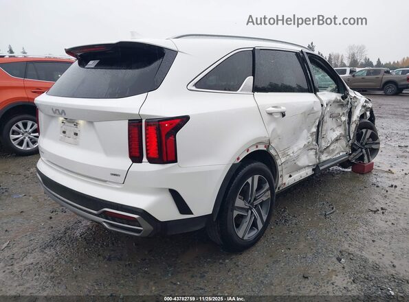 KNDRHDLG1R5235488 2024 KIA SORENTO HYBRID Белый Задняя правая четверть