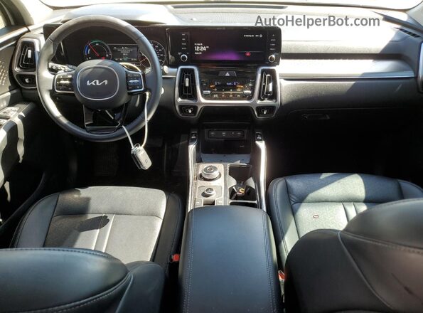 KNDRHDLG2P5228739 2023 KIA SORENTO Белый Вид панели приборов