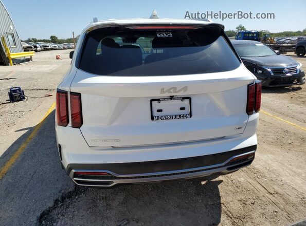 KNDRHDLG2P5228739 2023 KIA SORENTO Белый Вид сзади