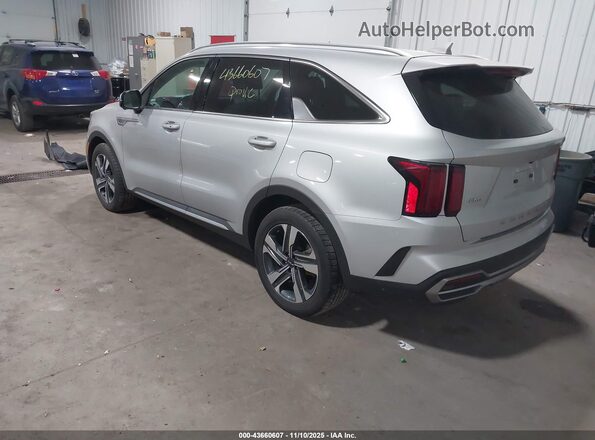 KNDRMDLH5N5070494 2022 KIA SORENTO PLUG-IN HYBRID Серебряный Задняя левая четверть