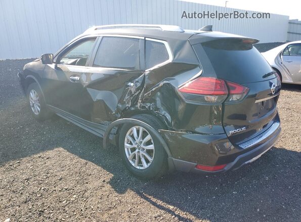 KNMAT2MV2HP569657 2017 NISSAN ROGUE Черный Задняя левая четверть