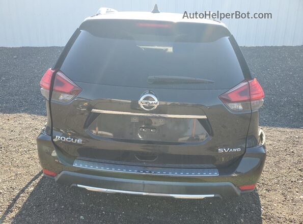 KNMAT2MV2HP569657 2017 NISSAN ROGUE Черный Вид сзади