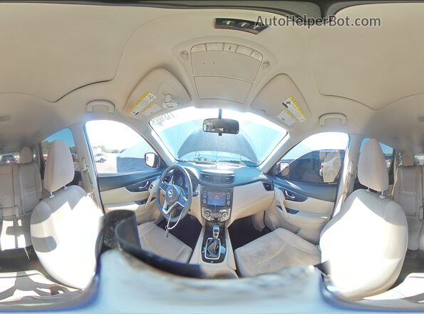 KNMAT2MV2HP569657 2017 NISSAN ROGUE Черный Панорамный вид салона 360°