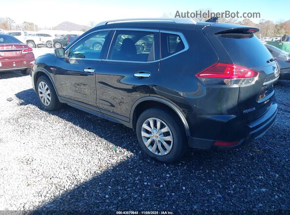 KNMAT2MV7HP573199 2017 NISSAN ROGUE Black უკანა მარცხენა