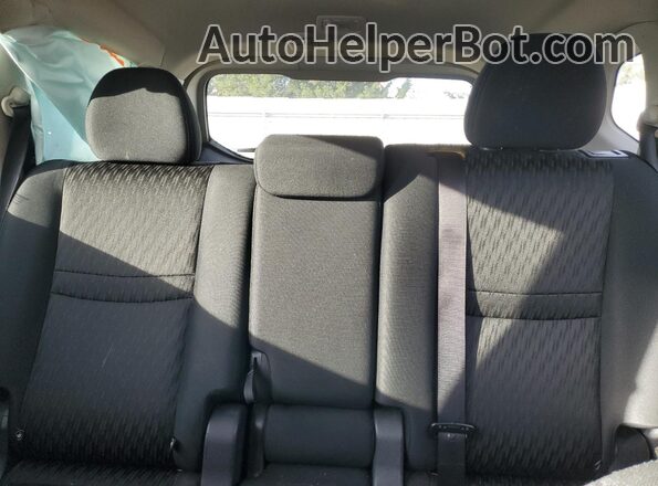 KNMAT2MV7JP601721 2018 NISSAN ROGUE Black Вид задніх сидінь